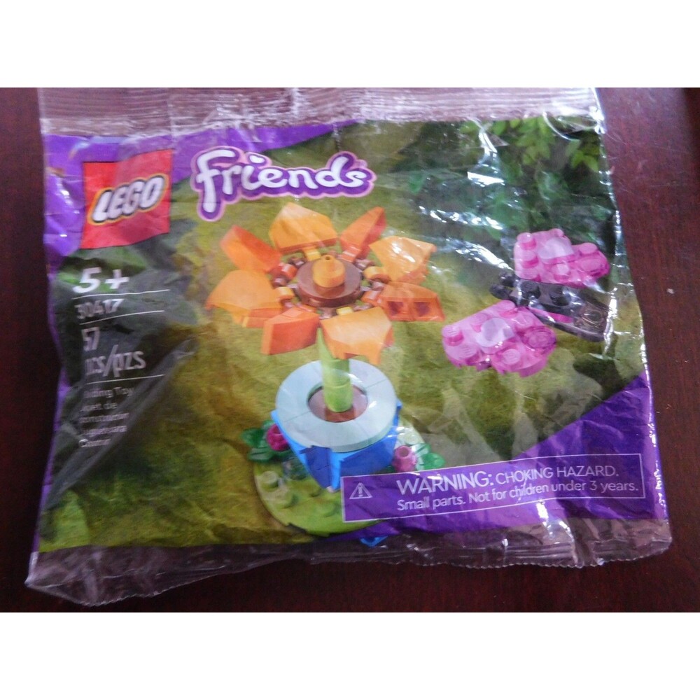Friends Garden Flower & Butterfly Polybag 57pcs LEGO 30417 New